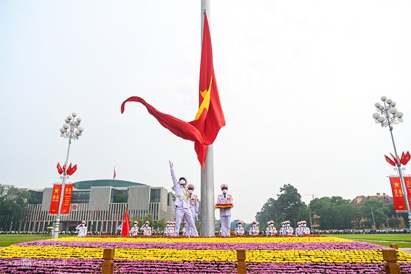 Khoảnh khắc lịch sử trong ngày Quốc khánh Việt Nam 2/9/1945.
