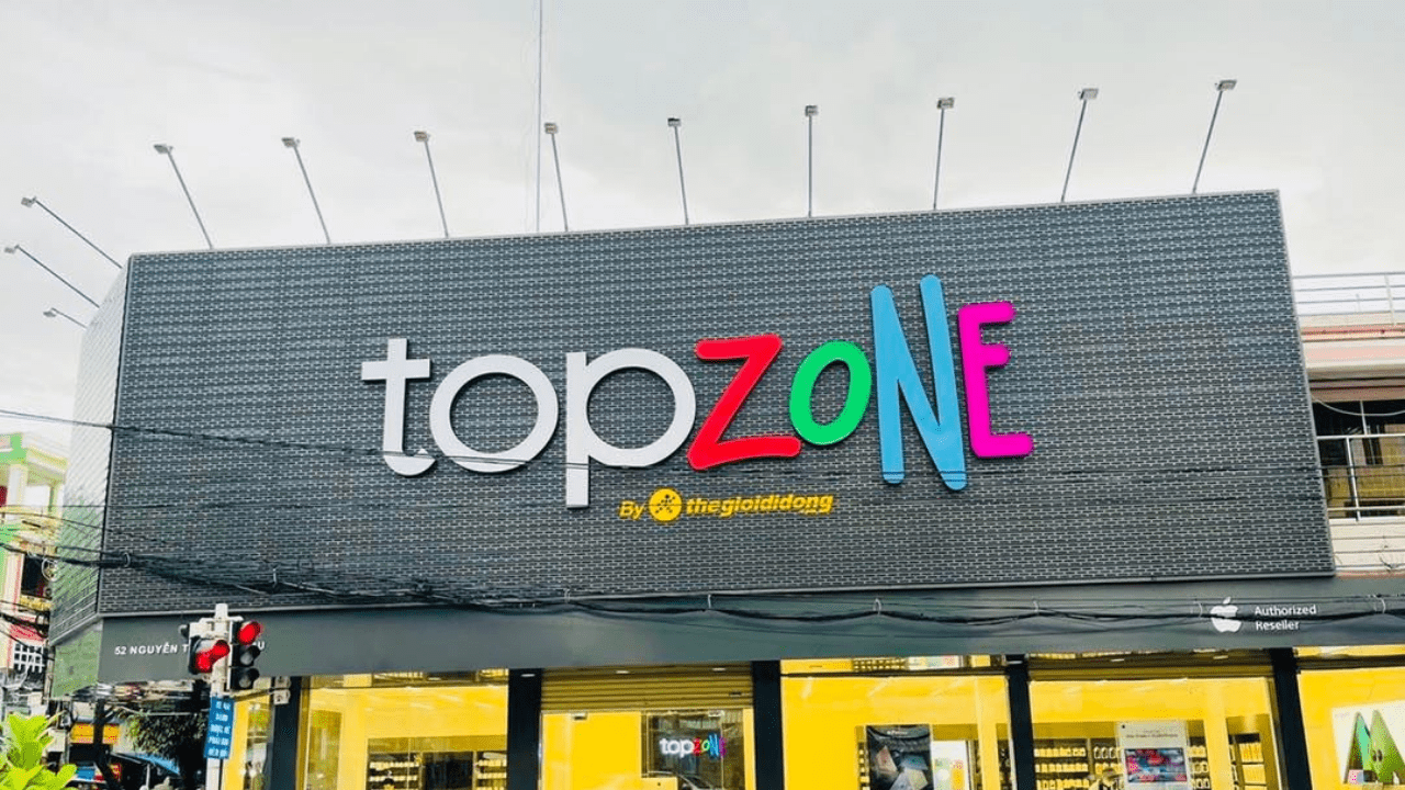 TopZone là nơi khách hàng có thể trải nghiệm toàn bộ hệ sinh thái Apple.