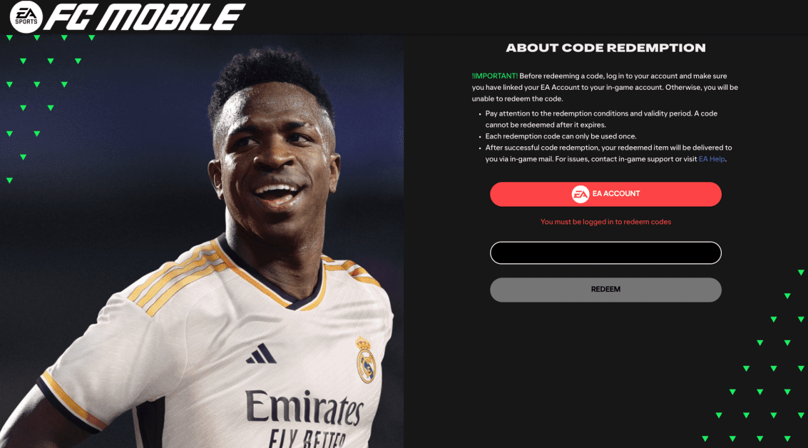 Quy trình nhập code fc mobile khá đơn giản nhưng yêu cầu sự chính xác để tránh sai sót