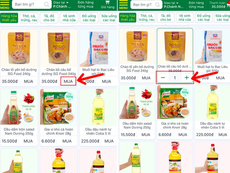 Review Bachhoaxanh - Danh mục sản phẩm và thế mạnh Review Bachhoaxanh - Danh mục sản phẩm và thế mạnh