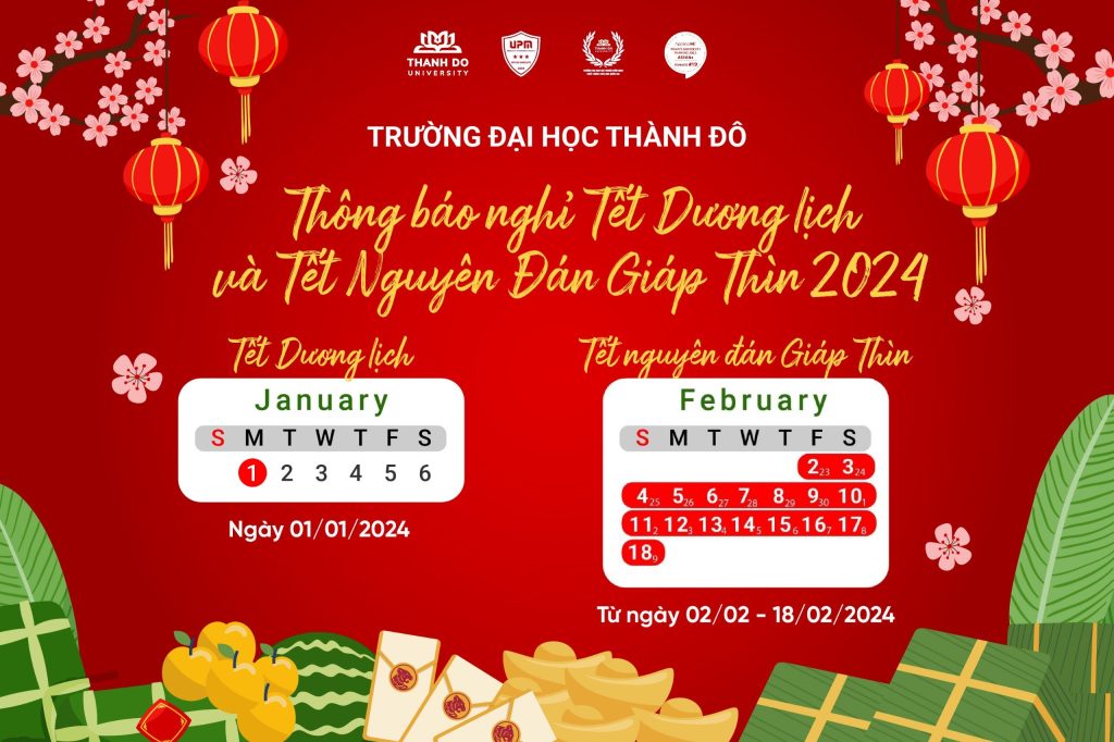 Lịch nghỉ tết nguyên đán 2024 - Tận dụng ngày phép để kéo dài kỳ nghỉ