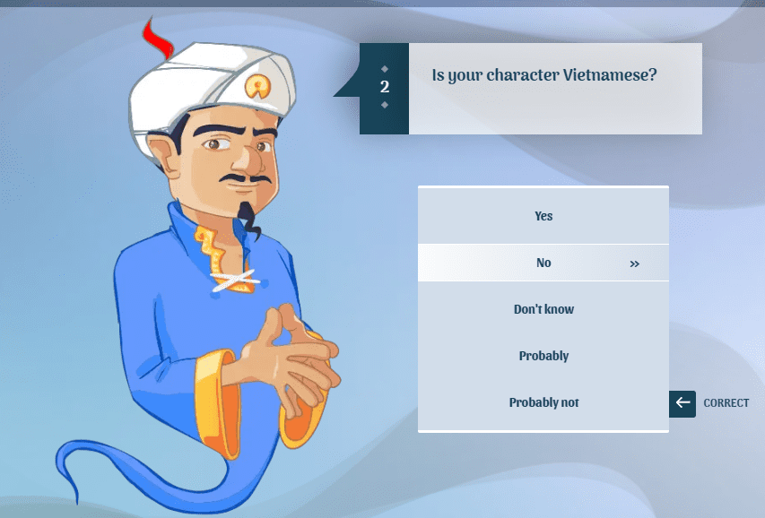 Đánh giá Akinator - Giao diện và thao tác trên các nền tảng