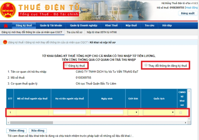 Mã số thuế cá nhân - Đặc điểm quan trọng