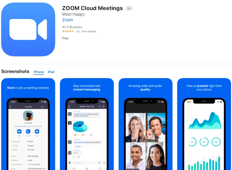 Zoom - Họp video và quản lý người tham gia