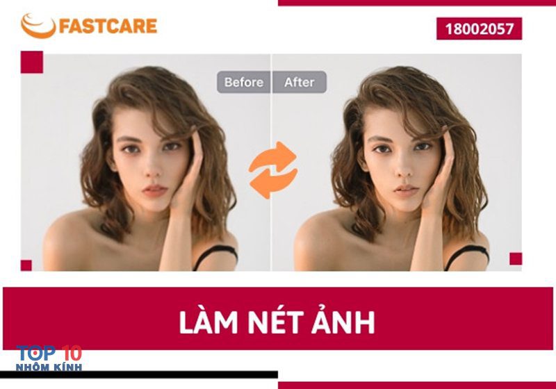 Làm Nét Ảnh - Lấy nét sai điểm